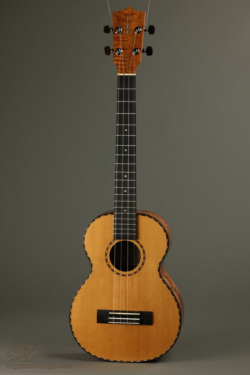 2019 Kamaka HF-3 LDS Deluxe, Long Neck Tenor Ukulele Used – Gryphon Strings