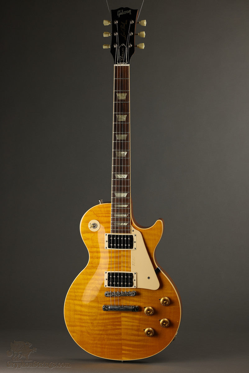 Open Box Gibson Les Paul Classic Electric Guitar Transparent