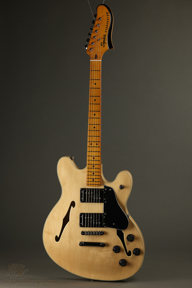Squier Classic Vibe Starcaster®, Maple Fingerbaord, Natural