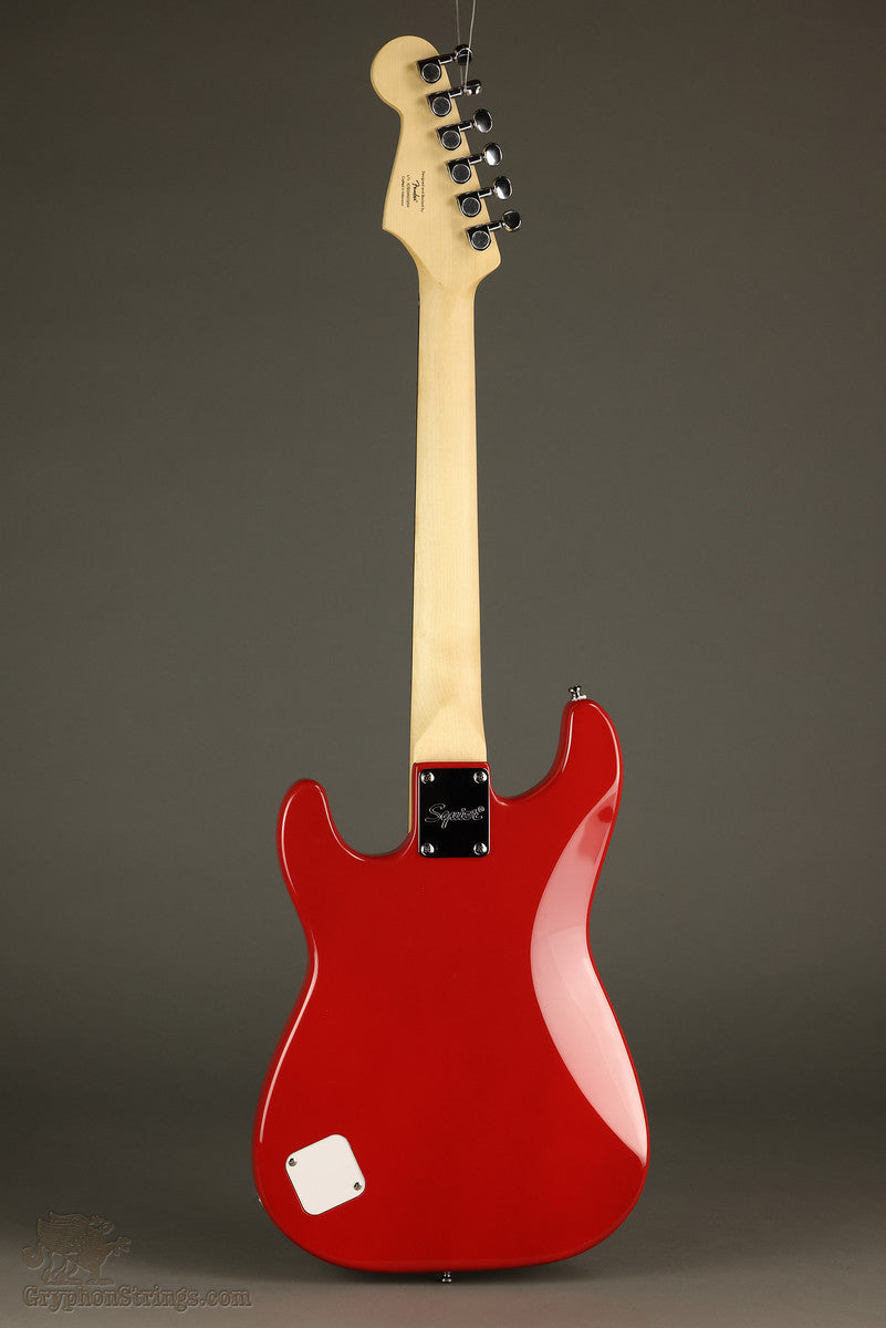 美品 Squier スクワイヤー Mini Stratocaster 赤 Squier by Fender Mini Stratocaster Dakota Red エレキギター初心者14