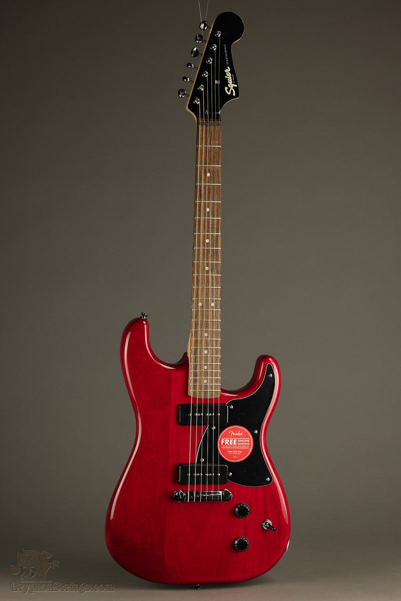 Squier Paranormal Strat-O-Sonic, Laurel Fingerboard, Black