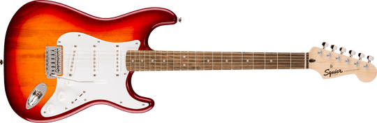 Squier Sonic® Stratocaster®, Laurel Fingerboard, White Pickguard, Sienna Sunburst - New