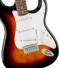 Squier Affinity Series™ Stratocaster®, Laurel Fingerboard, White Pickguard, 3-Color Sunburst - New