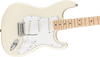 Squier Affinity Series™ Stratocaster®, Maple Fingerboard, White Pickguard, Olympic White - New