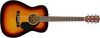 Fender CC-60S Concert, Walnut Fingerboard, 3-Color Sunburst - New