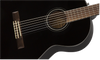 Fender CN-60S Nylon, Walnut Fingerboard, Black - New
