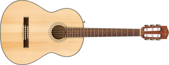 Fender CN-60S Nylon, Walnut Fingerboard, Natural - New