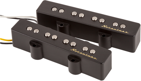 Fender Vintage Noiseless™ Jazz Bass® Pickups, (2)