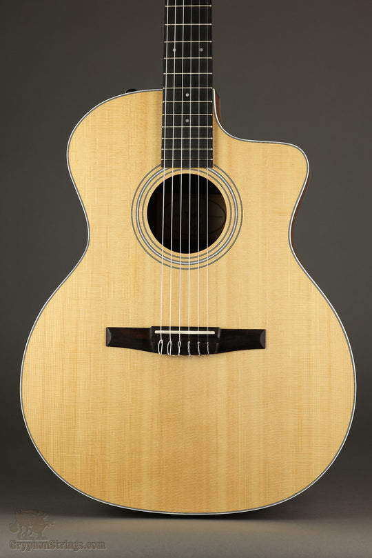 2021 Taylor 214ce-N Nylon String Acoustic Electric Guitar - Used