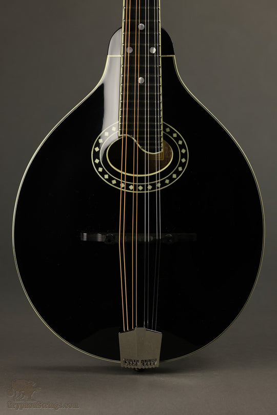 Eastman MD404-BK A-Style Oval Hole Mandolin in Black New