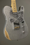 Fender Brad Paisley Road Worn Telecaster®, Maple Fingerboard, Silver Sparkle New