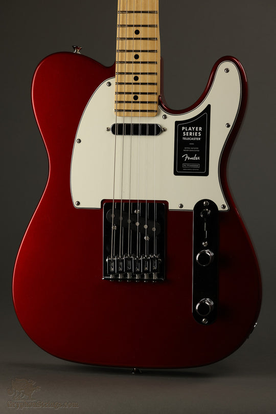 Fender Player Telecaster®, Maple Fingerboard, Candy Apple Red New