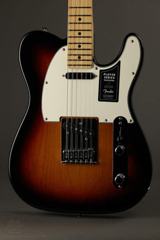 Fender Player Telecaster®, Maple Fingerboard, 3-Color Sunburst New
