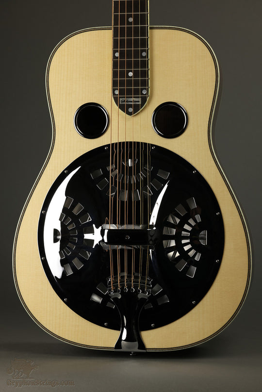 Scheerhorn L-Body Rosewood Resophonic Guitar with Fishman Pickup New