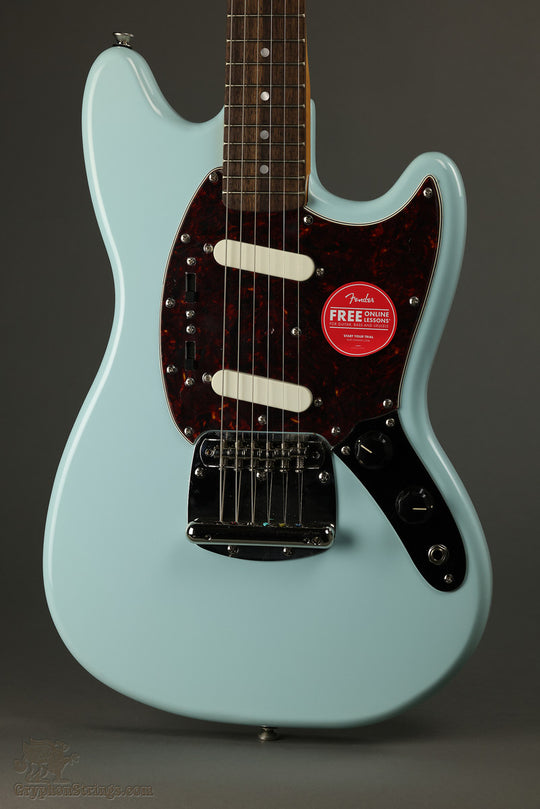Squier Classic Vibe '60s Mustang®, Laurel Fingerboard, Sonic Blue New