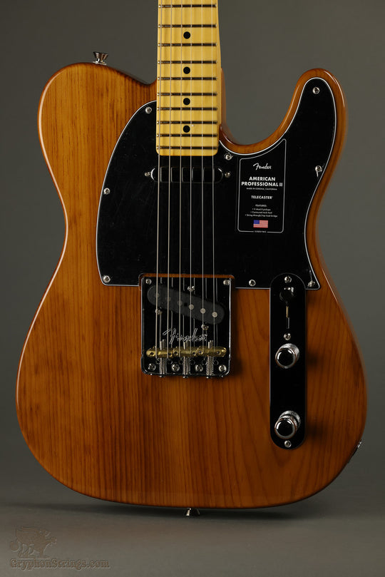 Fender American Professional II Telecaster®, Maple Fingerboard, Roasted Pine New