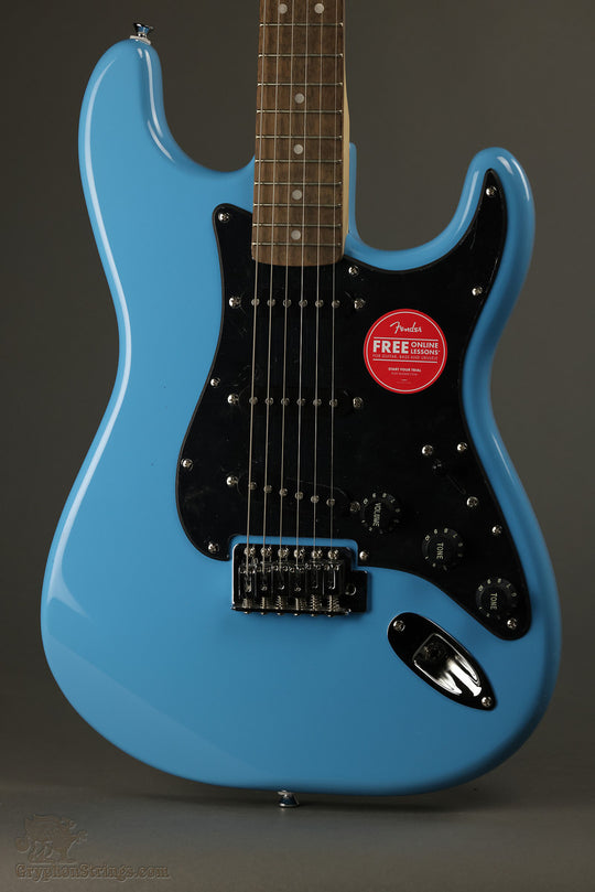 Squier Sonic™ Stratocaster®, Laurel Fingerboard, Black Pickguard, California Blue New