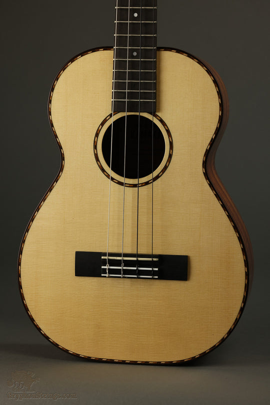 Kamaka HF-4 Deluxe Spruce Top Baritone Ukulele New