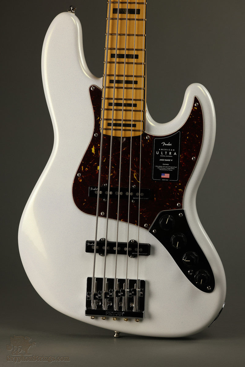 Fender USA American Ultra II Jazz Bass V (Ultraburst/Ebony