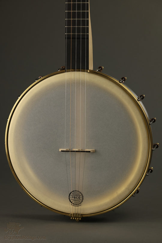 Pisgah Banjo Rambler Dobson 12", Stainless Spun Rim, Maple Neck, SRT scale New