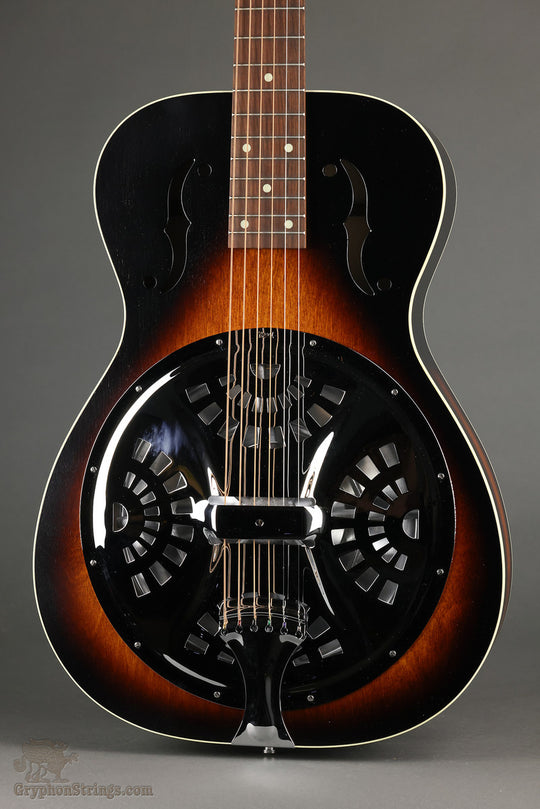 Beard Guitars Deco-37 Roundneck Resonator Guitar with w/Pickup - New