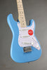 Squier Mini Stratocaster®, Maple Fingerboard, White Pickguard, California Blue - New