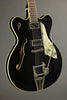 2014 Dusenberg Fullerton Elite Black Semi Hollow Guitar Used