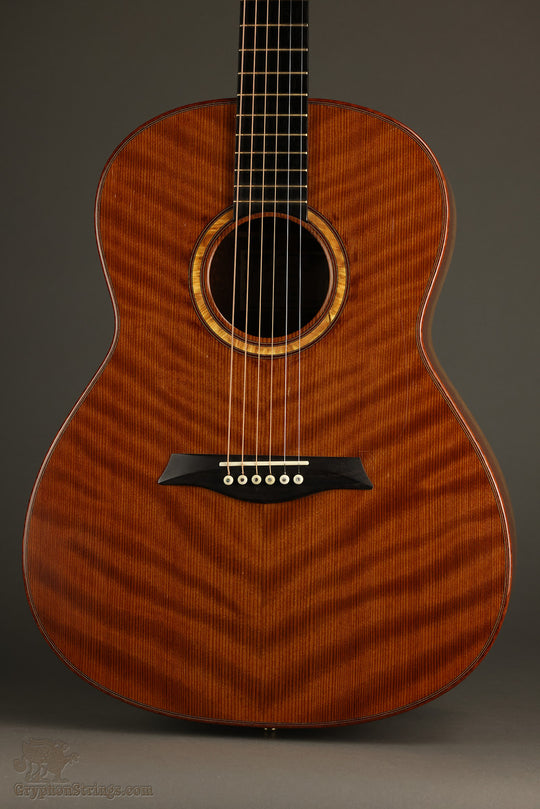 2006 Sergei de Jonge SSS Figured Redwood/Bubinga Acoustic Guitar - Used