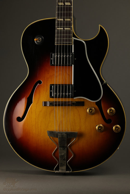 1959 Gibson ES-175D Sunburst Arch-Top Electric Guitar Used