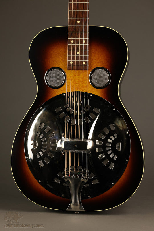 2021 Beard Deco Phonic Model 27 Squareneck W/Fishman Resophonic -Used