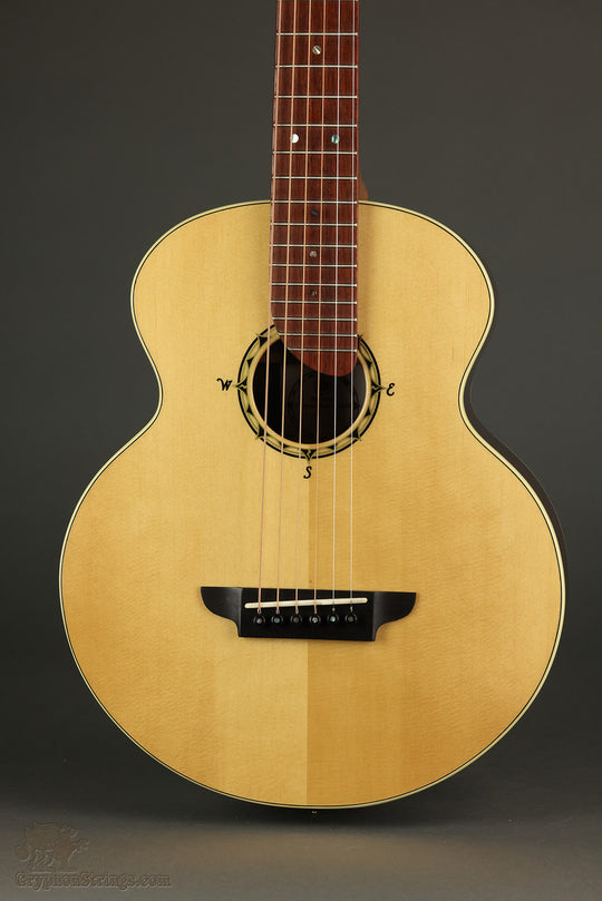 2015 Rick Turner Compass Rose Terz Steel String Acoustic Guitar- Used