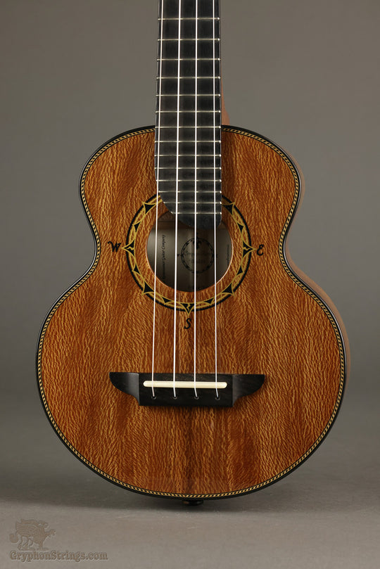 2013 Rick Tuner Compass Rose Nano Jumbo Concert Ukulele-Used