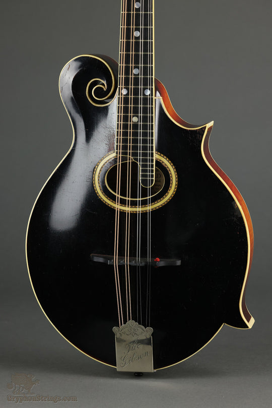 1920 Gibson F-4 Black Top Mandolin-Used