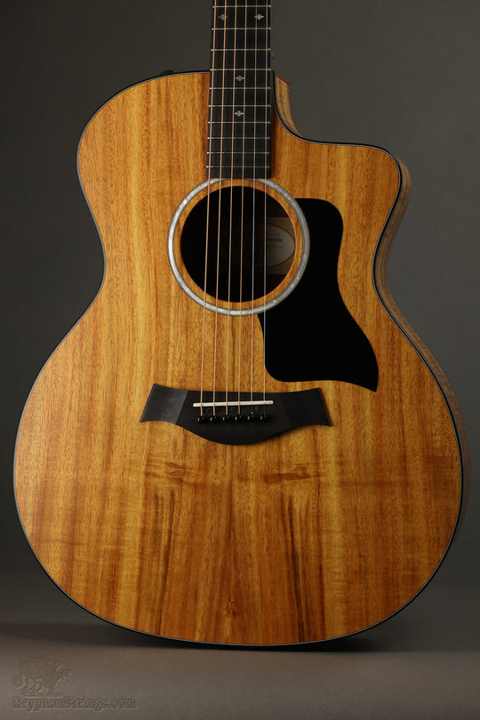 2021 Taylor Custom 224ce-K DLX Acoustic Electric Guitar Used