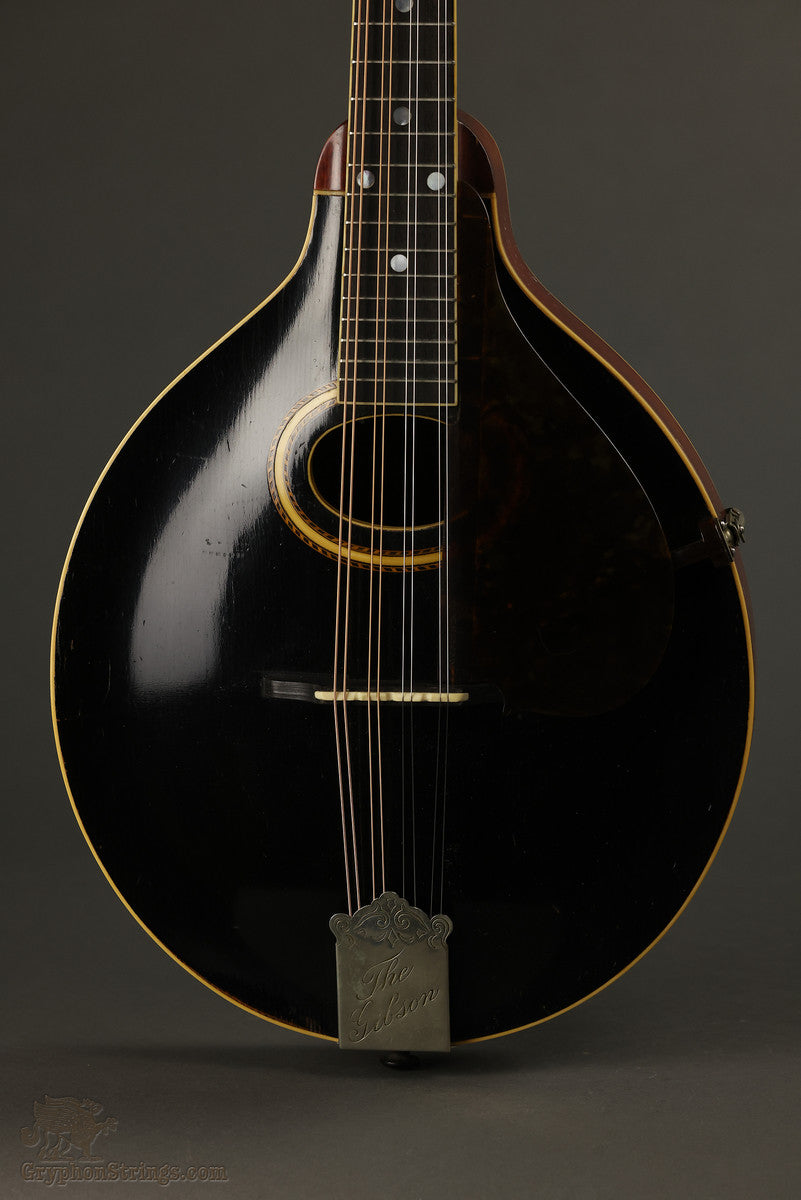 1912 Gibson A-4 Blacktop Mandolin Used – Gryphon Strings