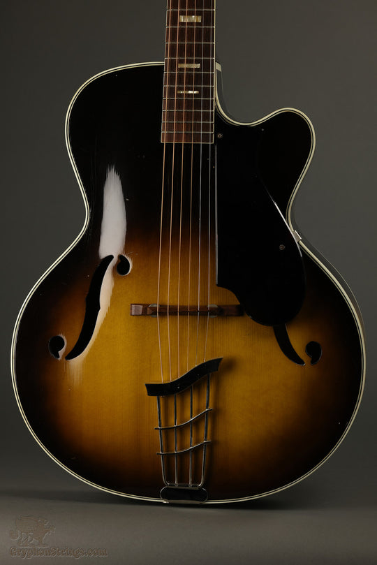 1963 Harmony Brilliant No. 1310 Acoustic Archtop Guitar Used