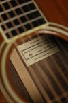 2017 Santa Cruz Guitar Co. 00 12-Fret Walnut Redwood Acoustic Guitar Used