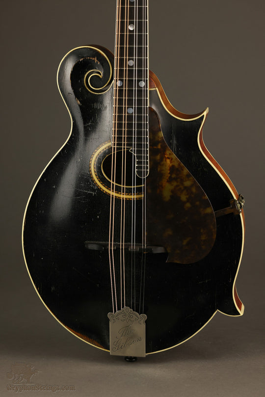 1913 Gibson F-4 Blacktop Mandolin - Used