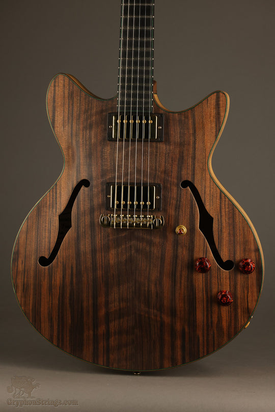 Lambdin-Morello Western Semihollow Double Top Electric Guitar - New