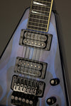 2000 Jackson King V KV2 Blue Ghost Flames Electric Guitar - Used