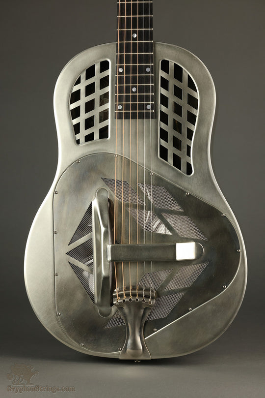 2021 National Reso-Phonic Tricone Raw  Resonator Guitar - Used