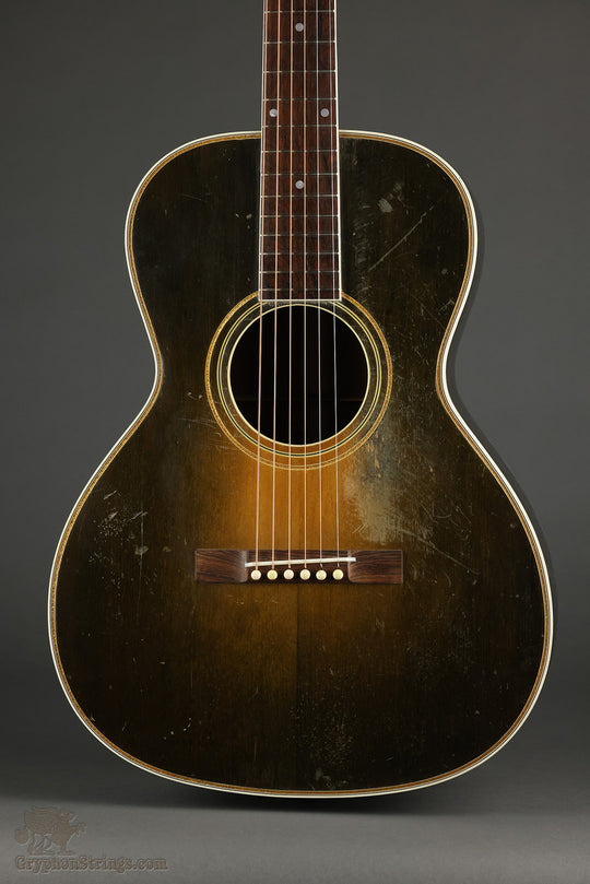 1930 Gibson L-2 Gold Sparkle Acoustic Guitar -Used