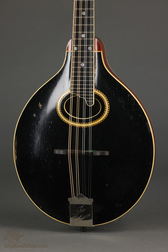1912 Gibson A-4 Blacktop Mandolin - Used