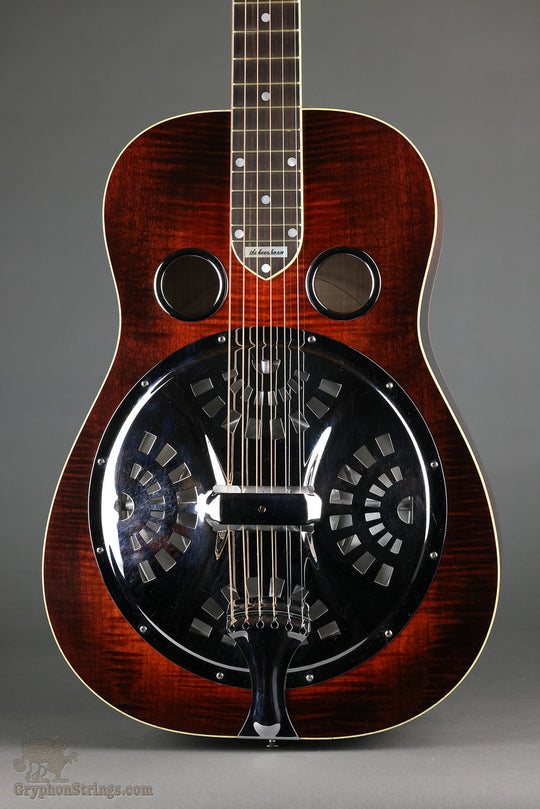 2004 Scheerhorn L-Body Figured Maple Resonator Guitar - Used