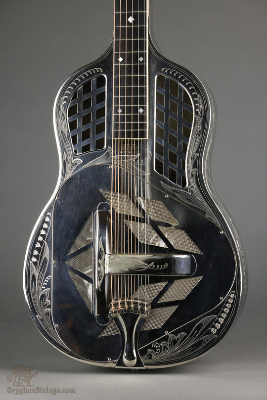 1931 National Style 3 Tricone Squareneck Resonator Guitar - Used