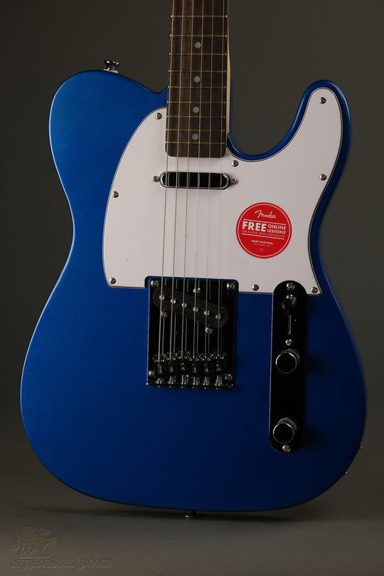 Squier Affinity Series™ Telecaster®, Laurel Fingerboard, White Pickguard, Lake Placid Blue - New