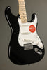 Squier Affinity Series™ Stratocaster®, Maple Fingerboard, White Pickguard, Black - New