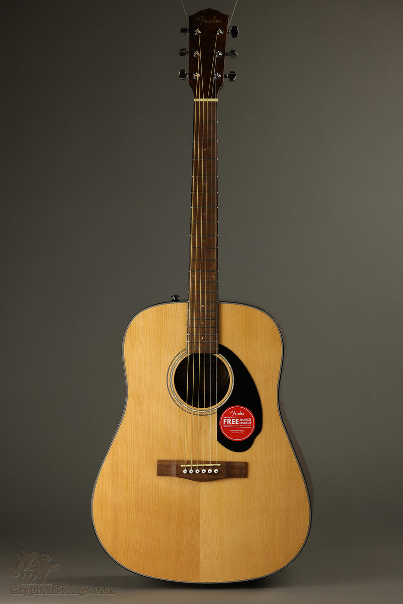 Fender CD-60S Dreadnought Pack V2, Natural - New – Gryphon Strings