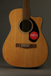 Fender CC-60SCE Concert, Walnut Fingerboard, Natural - New