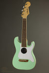 Fender Fullerton Strat® Uke, Walnut Fingerboard, White Pickguard, Surf Green - New
